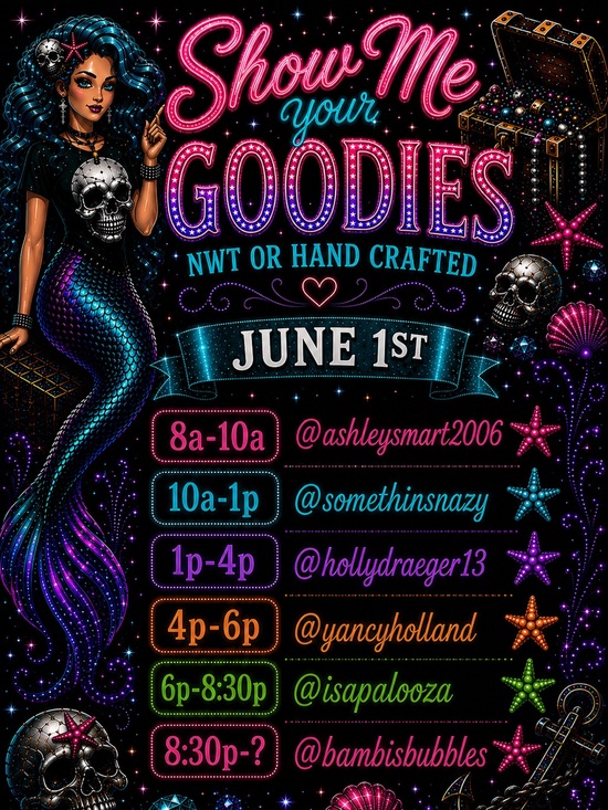 Hand Crafted Other - Show Me Your Goodies Live Share Show Train 🚂 NWT or Handcrafted Items
